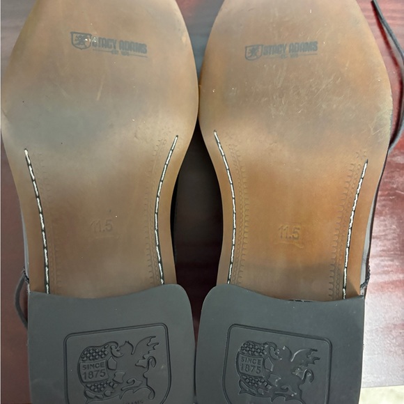 Men’s Trending Oxford Cap Toe Leather Dress Shoes 11.5 -excellent condition - Picture 5 of 5